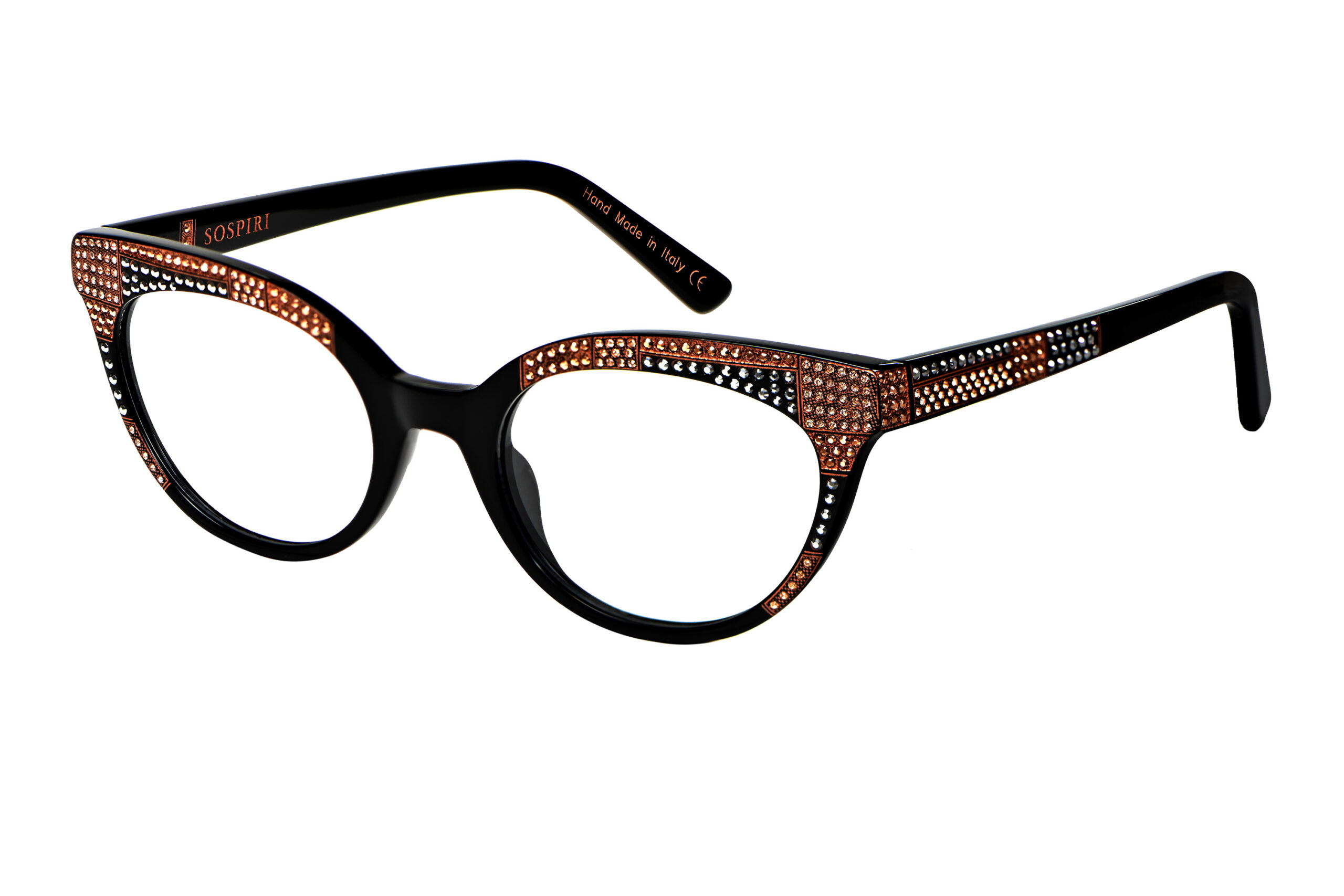 Black with Rose Gold