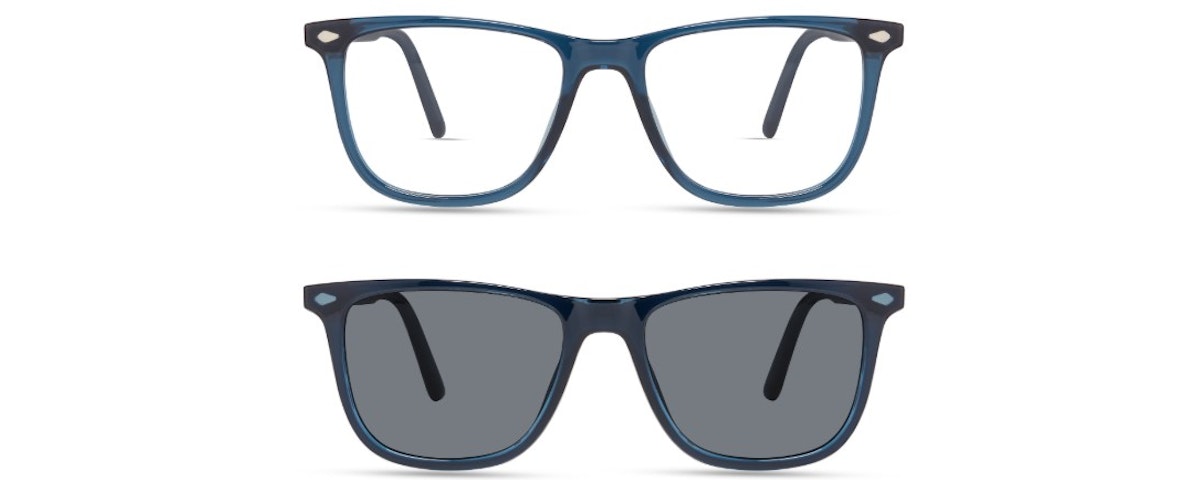 GLACIER CLIP ON SET GREY BLUE - SET 52/17/143