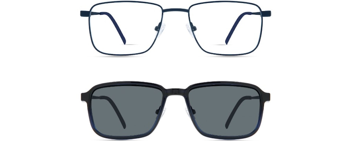 HORIZON CLIP ON SET NAVY (MATTE) - SET 53/17/145