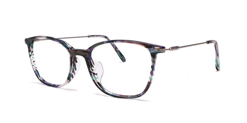 Solid Black w/ Silver Temples