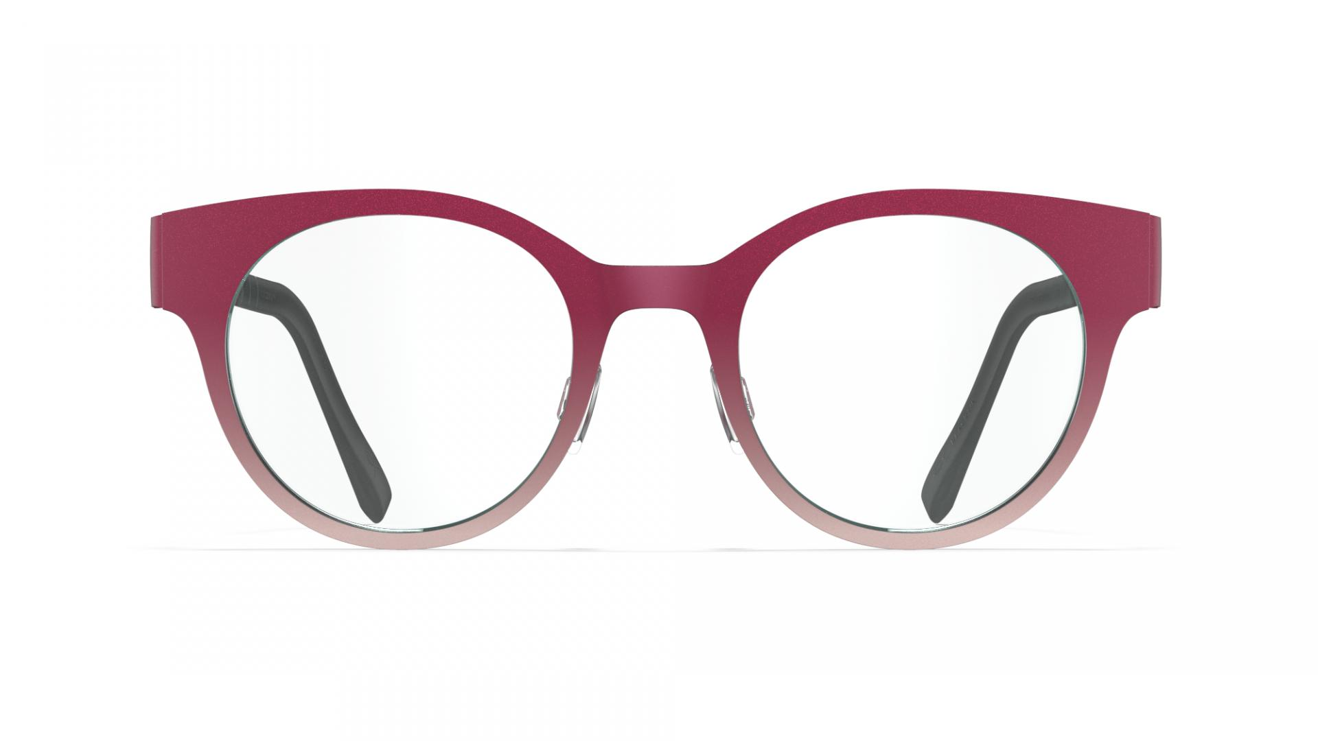 Burgendy Red/Powder Pink