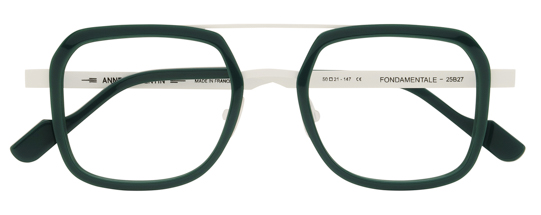 WHITE/FOREST GREEN