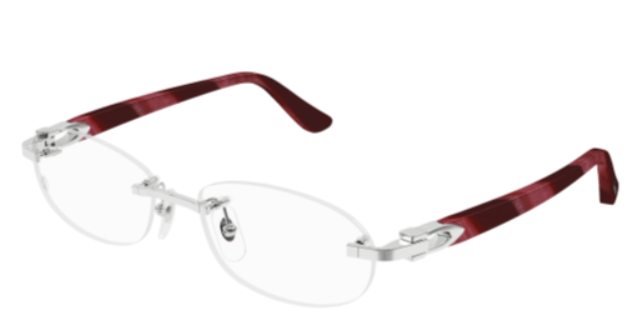 CT0455OJ/ Silver-Burgundy/ 52/16/135