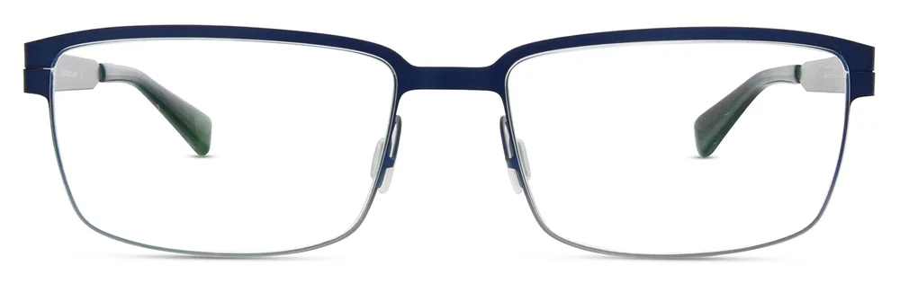Navy Blue Silver Gradient