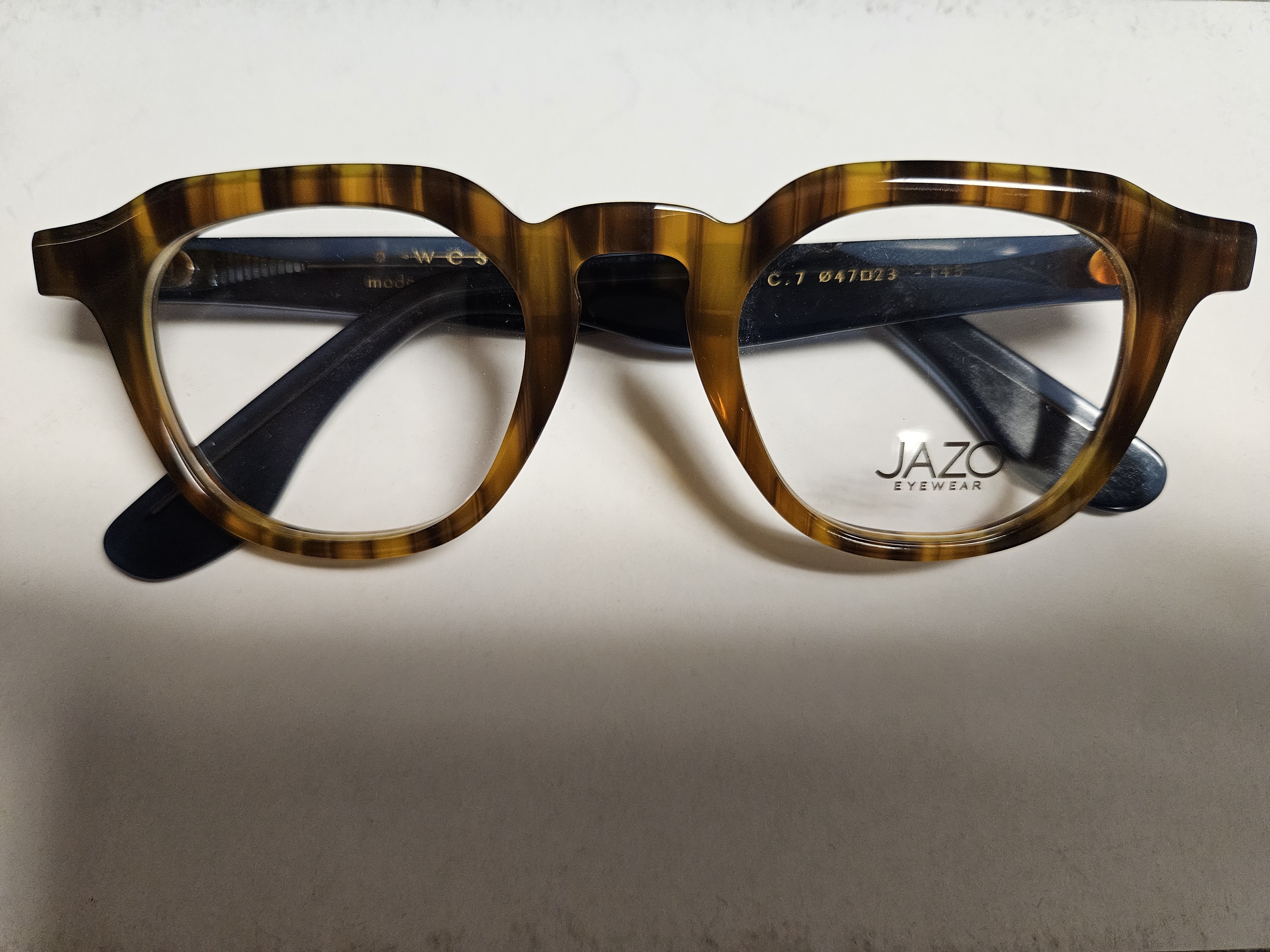 BROWN STRIPE/BLUE
