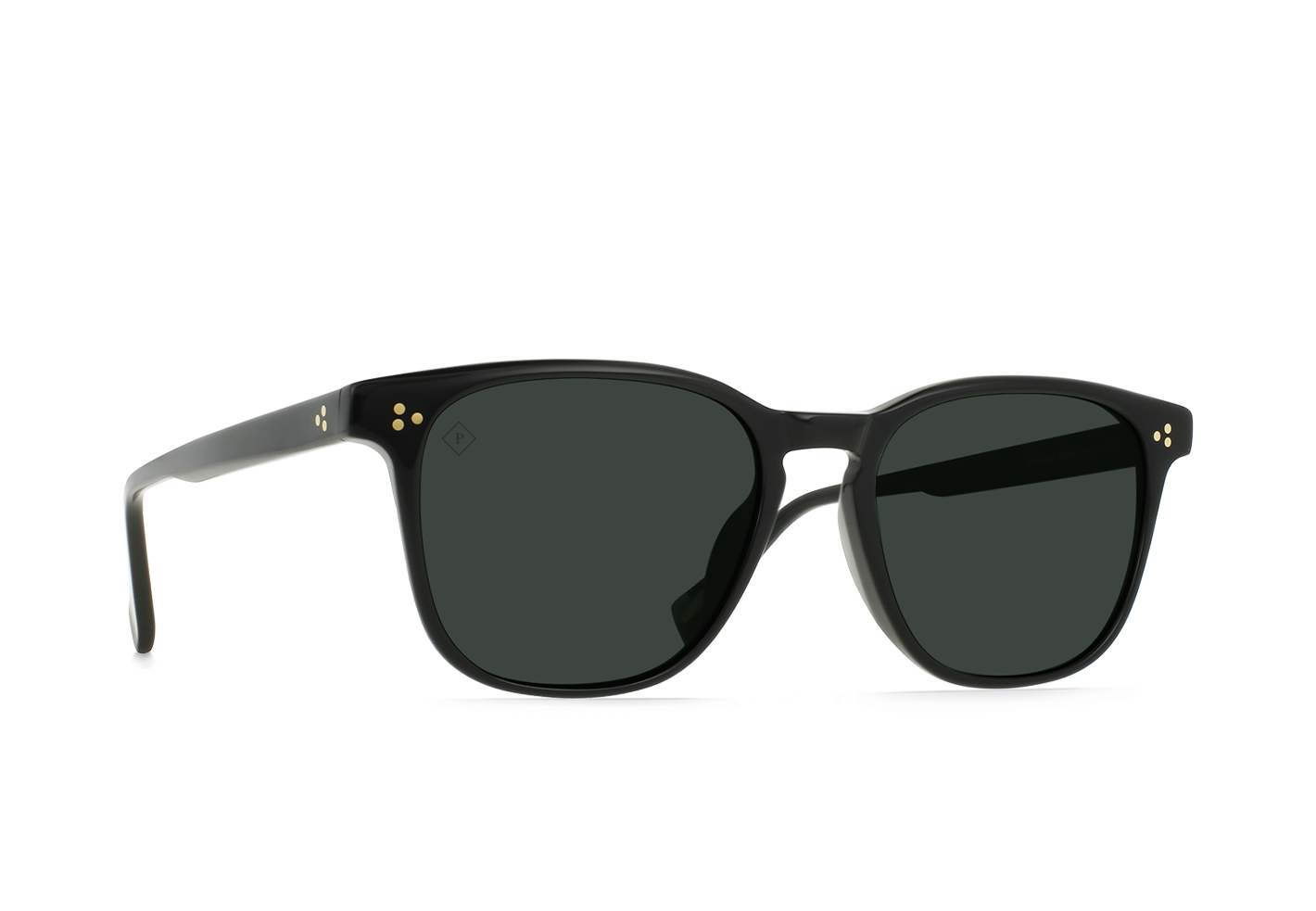 ALVEZ / RECYCLED BLACK/GREEN POLARIZED