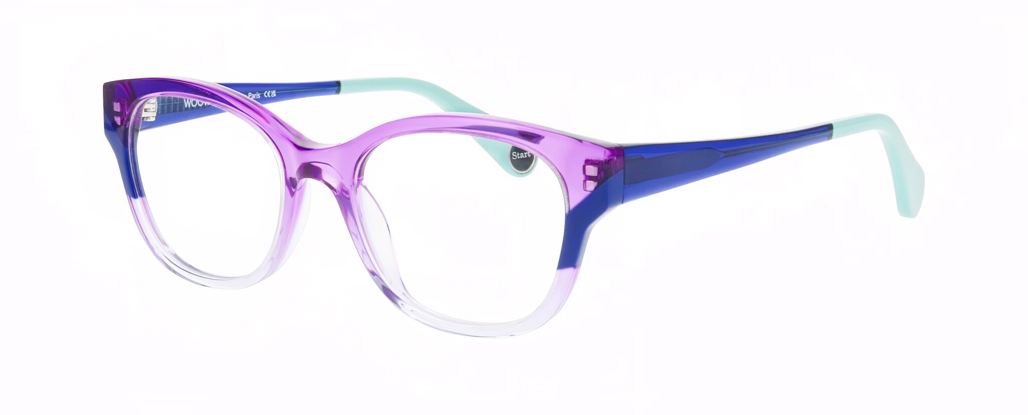 GRADIENT TRANSPARENT VIOLET