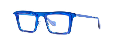 Transparent Blue + Electric Blue