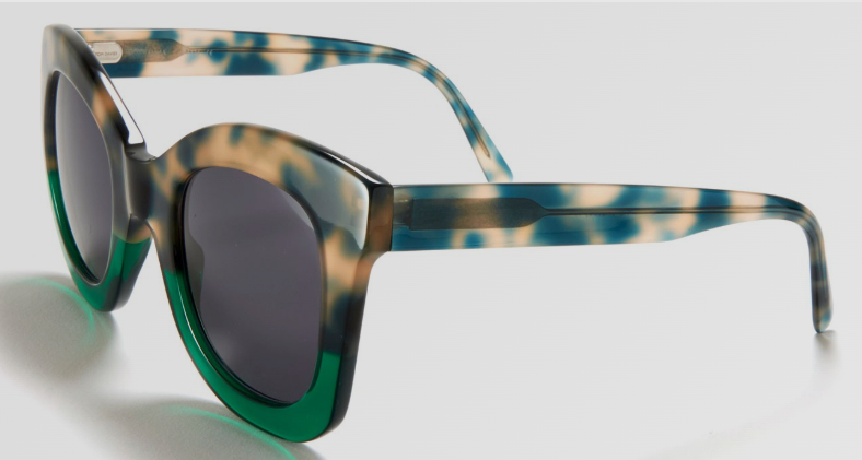 Tortoise/Crystal Green