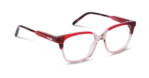 Pink Demi + Solid Brown + Clear Red