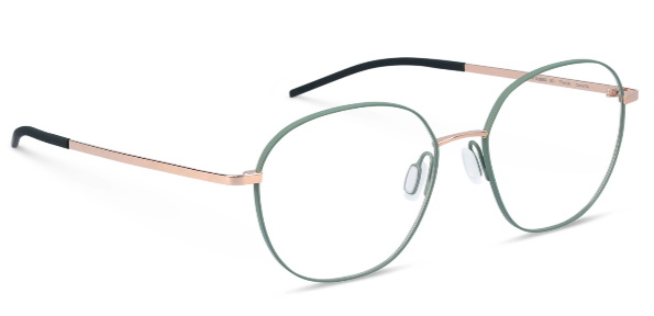 Mat Silver Sage / Shiny Rose Gold