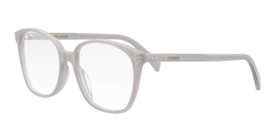 Shiny Milky Grey with Silver Glitter