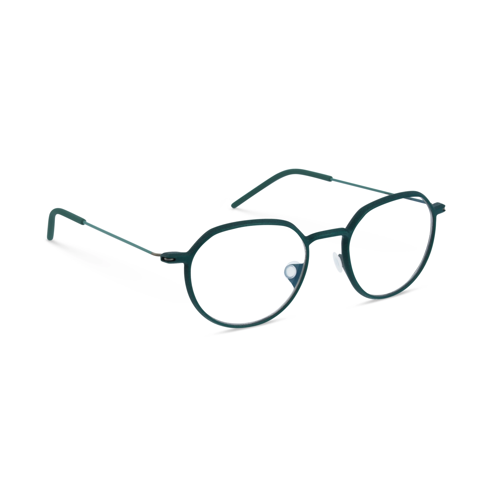 Just Greener / Mat Titanium + Mat Porcelain Green