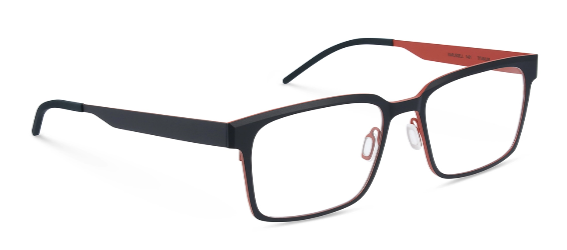 Mat Black + Mat Rust Red