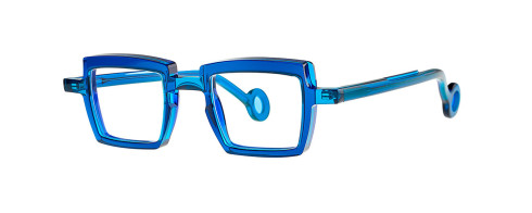 Transparent Electric Blue