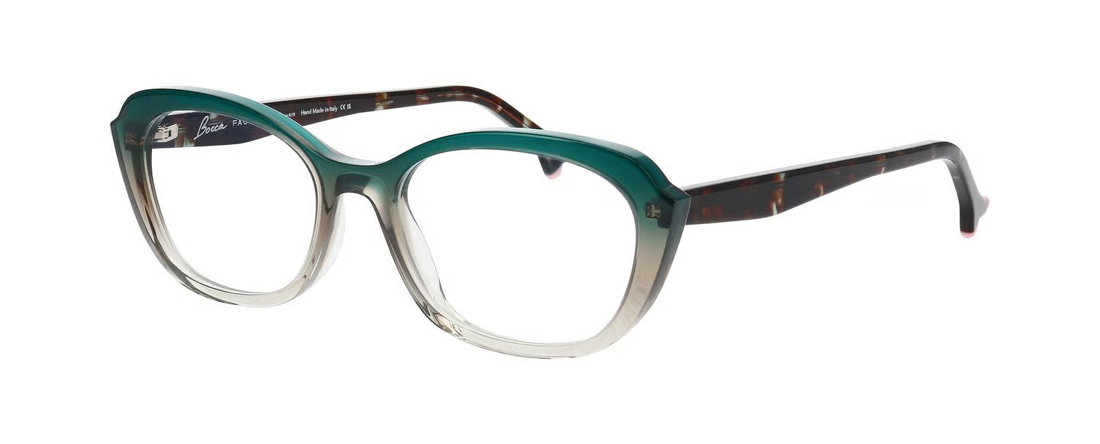 GRADIENT GREEN SMOKED GLASS