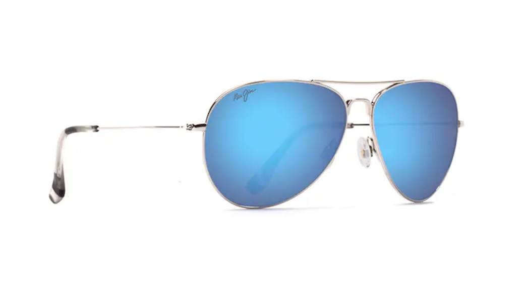 Silver w/ Blue Hawaii