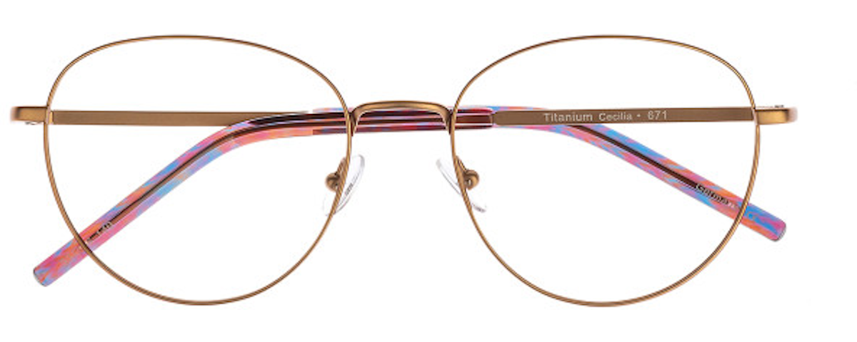 671 Rose Gold/Tortoise