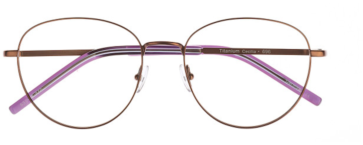 696 Antique Brown/Purple