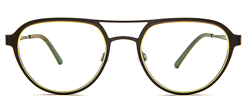 Black Shiny Matte Gold