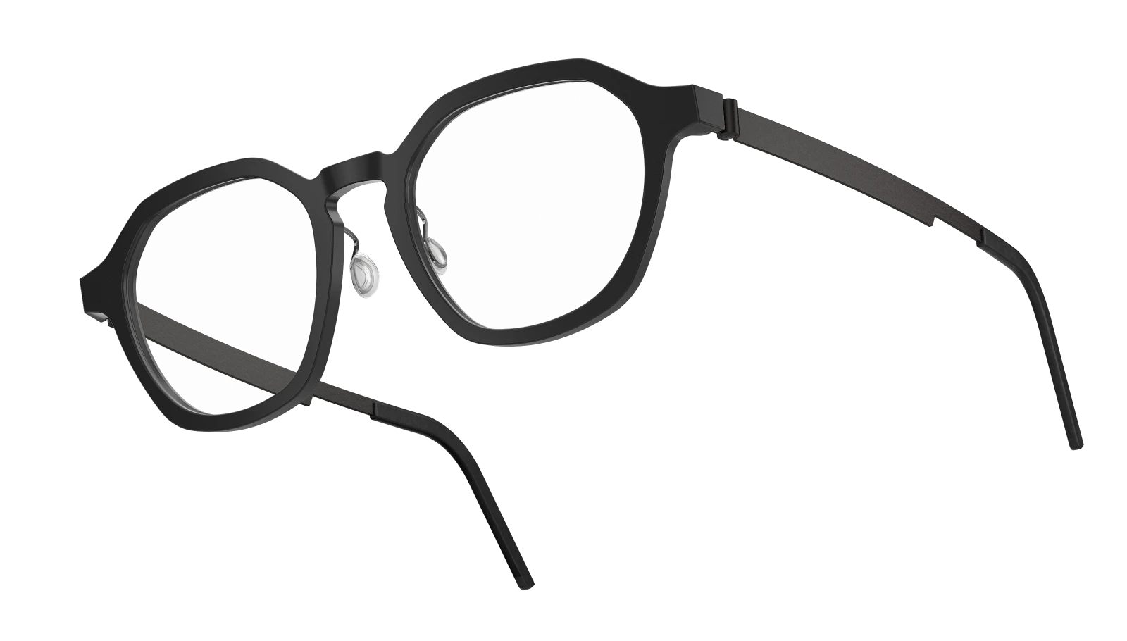 Matt Black/ Gunmetal Temples
