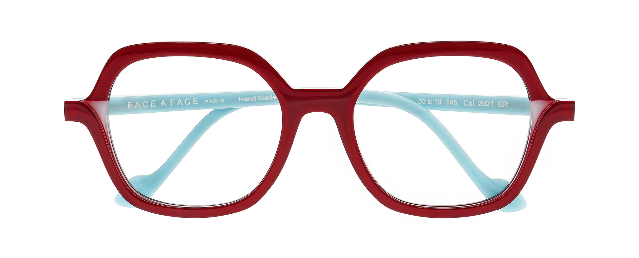 2921 - Maroon/lt. blue