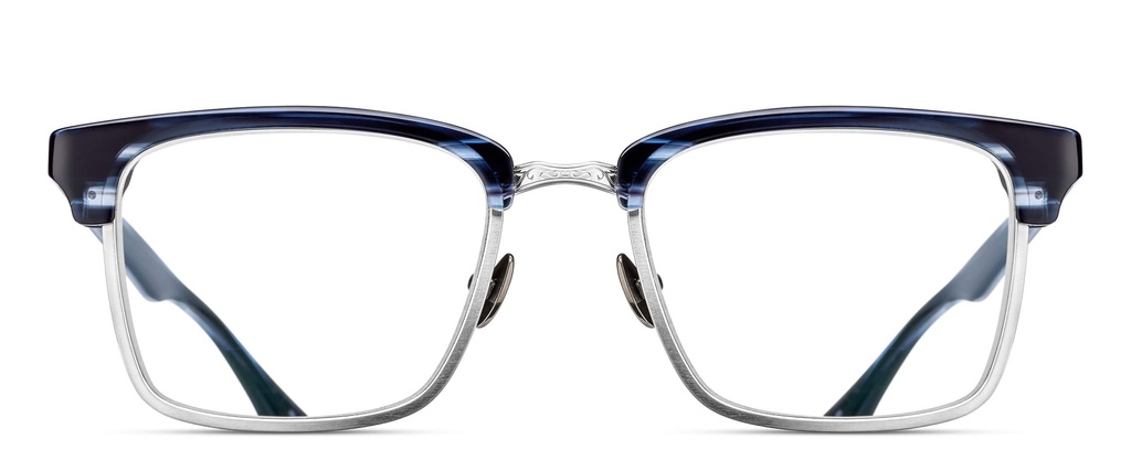 BLD-BS blue demi brushed silver
