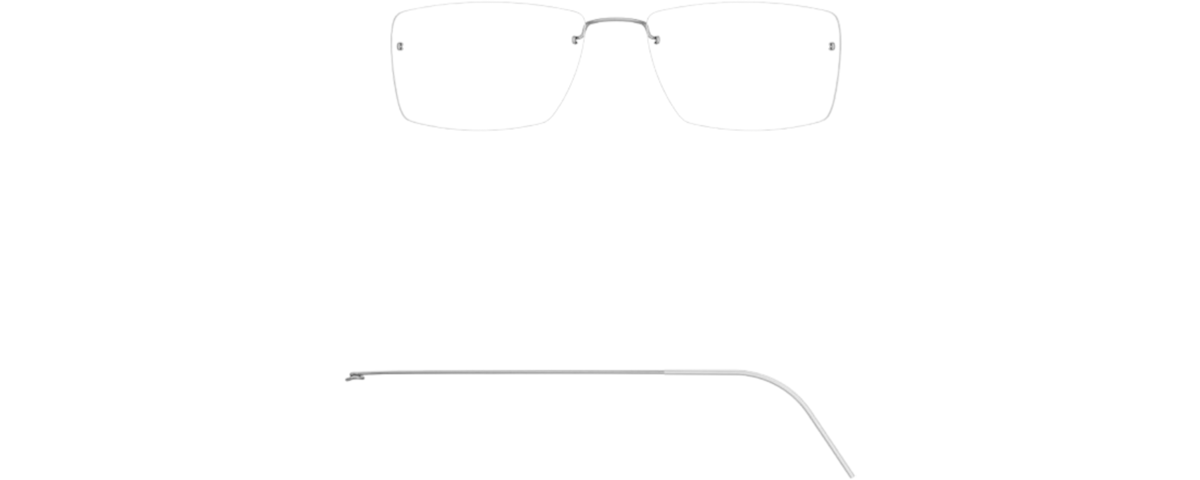 SATIN GREY BRIDGE/TEMPLES