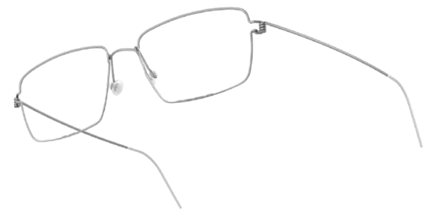 SILVER RIM W/ TEMPLE COVER
