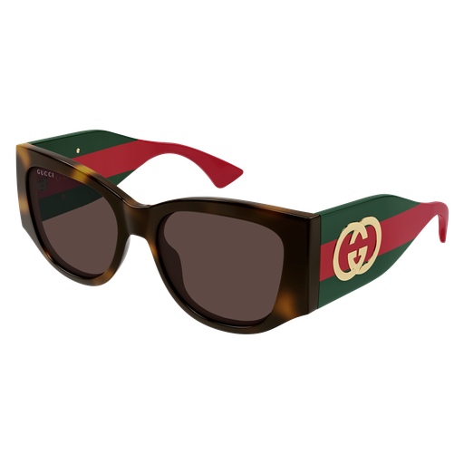 GG2115S/ HAVANA/GREEN/ 55/18/135