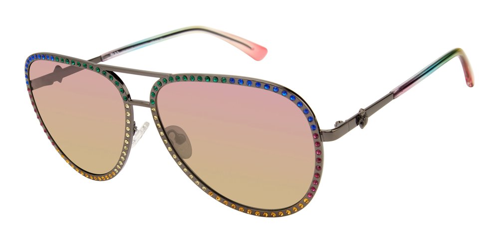 KGL1014/ Gunmetal Fuchsia/ 63/15/140