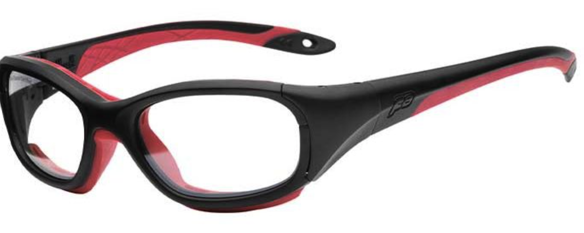 Matte Black/Red / Clear With Silver Flash Mirror