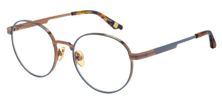 BLUE TORTOISE- BLACK - GOLD