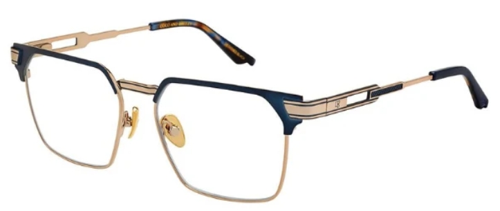 BLUE-TORTOISE- GOLD