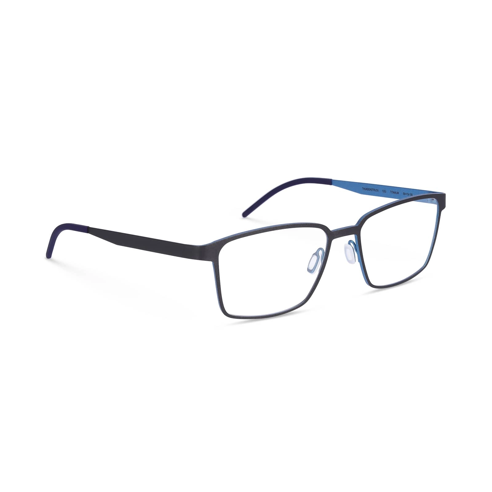 Mat Metallic Black/Blue 1353