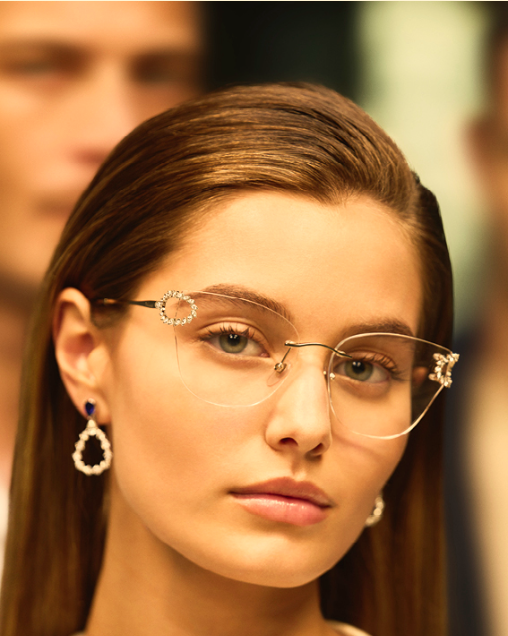 Jewelry-inspired eyewear, glamorous luxury collection of glasses for women – perfect for the most important occasions