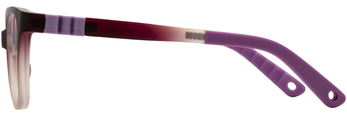Vivid / Matte Plum Fade