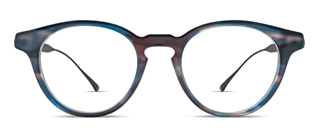 Translucent Blue Stripes Pattern