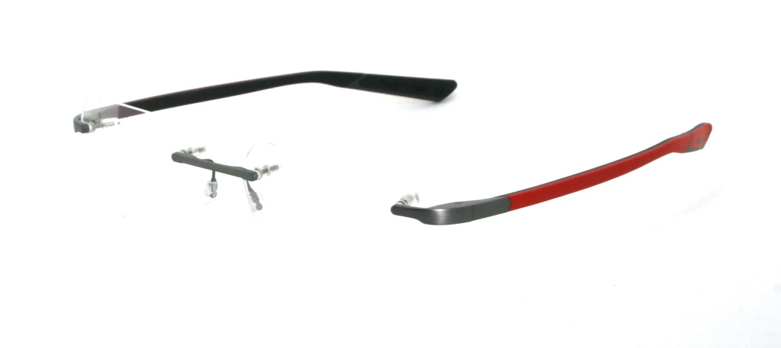 C01 MATTE SILVER/RED/BLACK