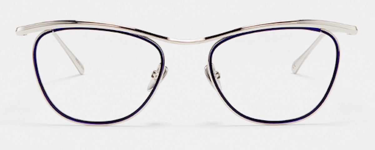 SILVER WITH DARK PURPLE WINDSOR
