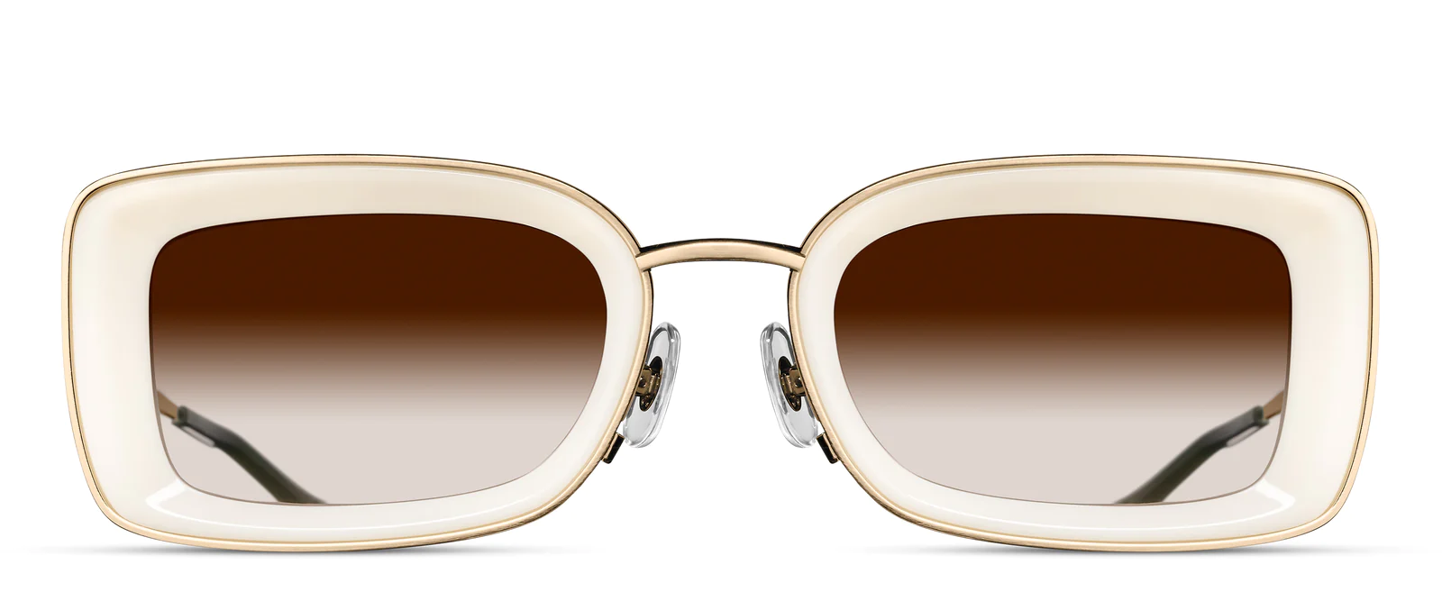 BRUSHED GOLD - MILK WHITE