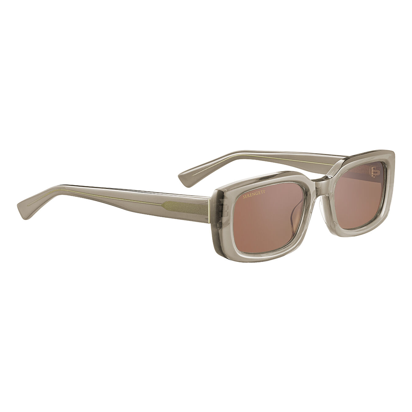 SHINY CRYSTAL TAUPE GRAY