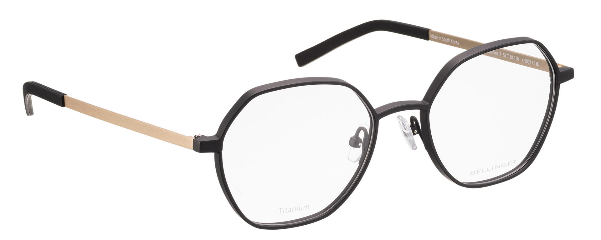 BLACK/ROSE GOLD 9092