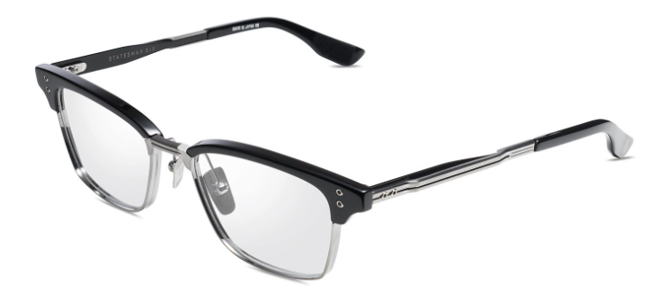 Statesman Six/ Black Antique Silver/ 52/18/145