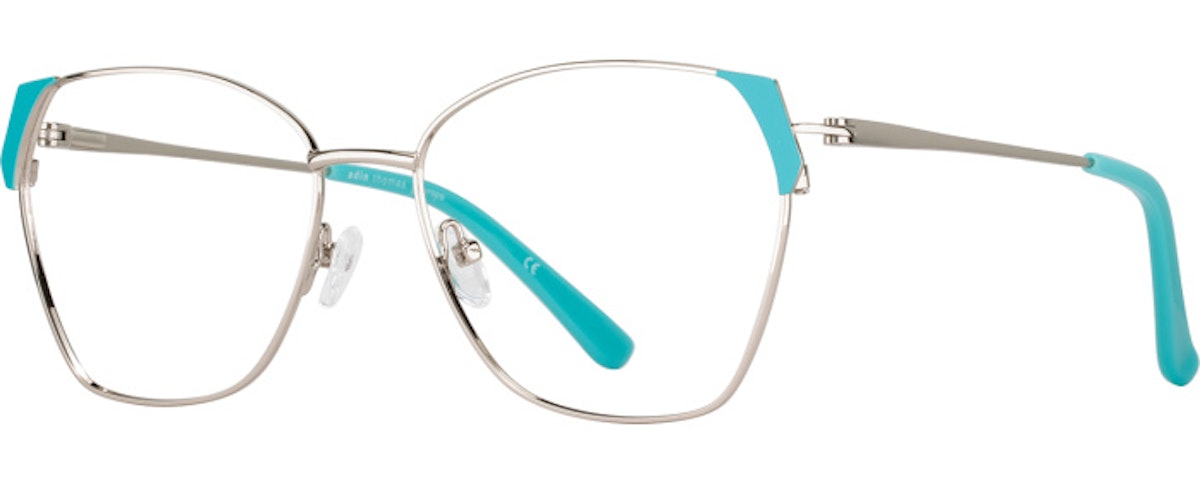 Chrome / Turquoise