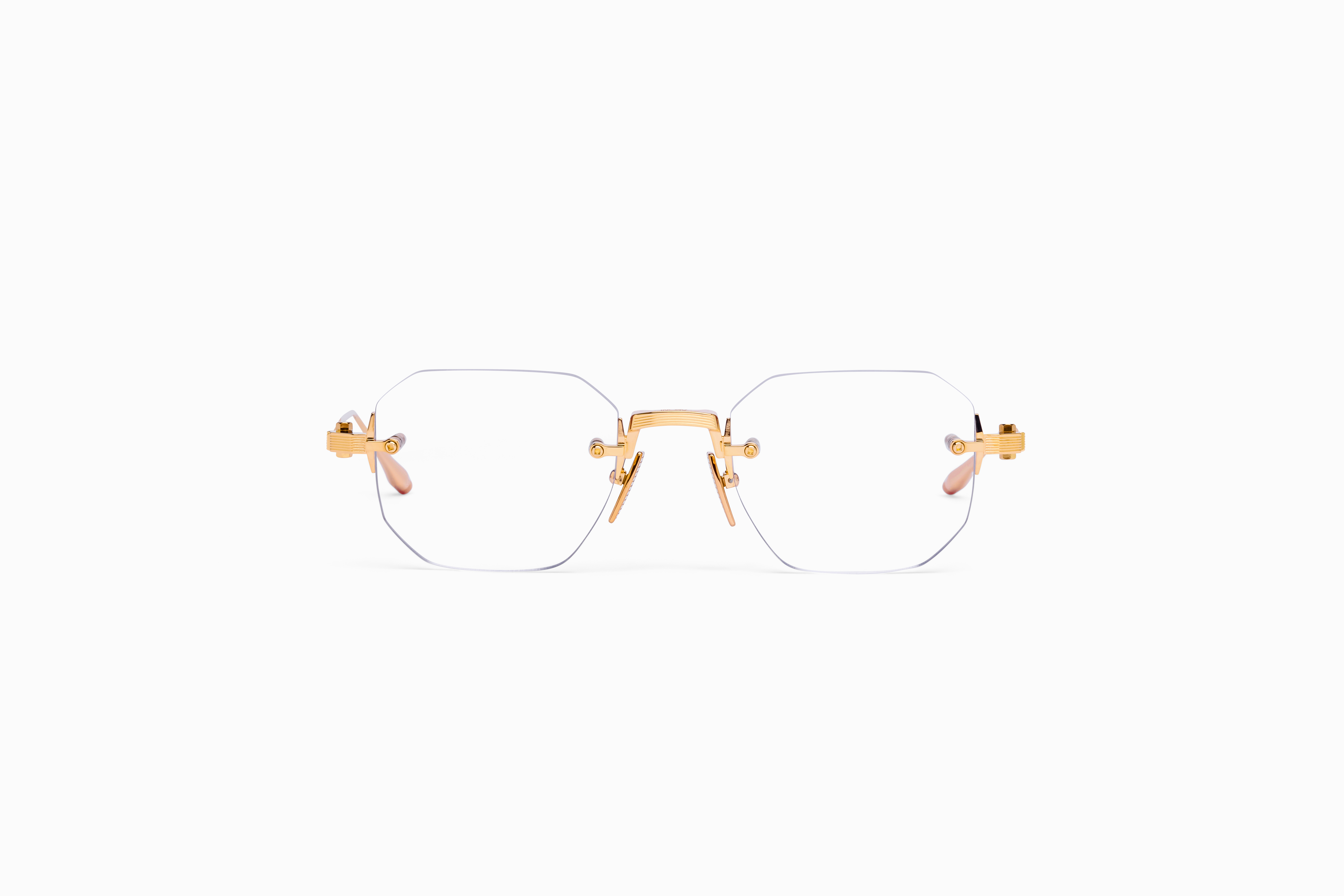 12k Gold - Clear Lenses