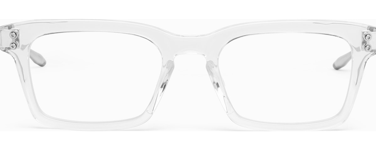 Crystal Clear - Silver - Clear Lenses