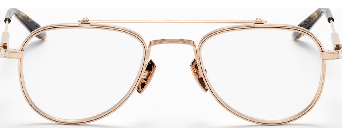 Brushed White Gold - Matte White Gold - Dark Tortoise
