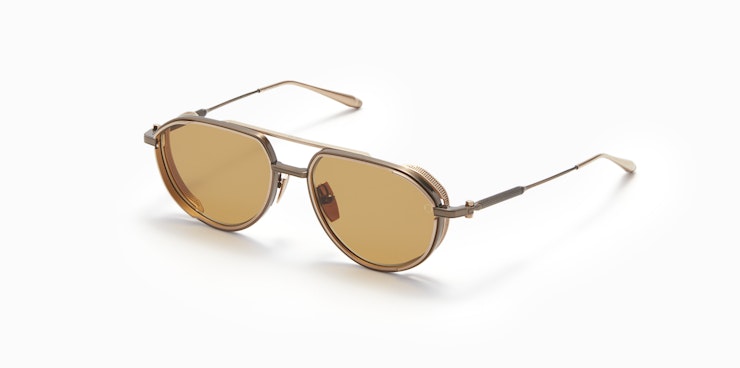 SKYRACER / Antiqued White Gold - Brushed White Gold