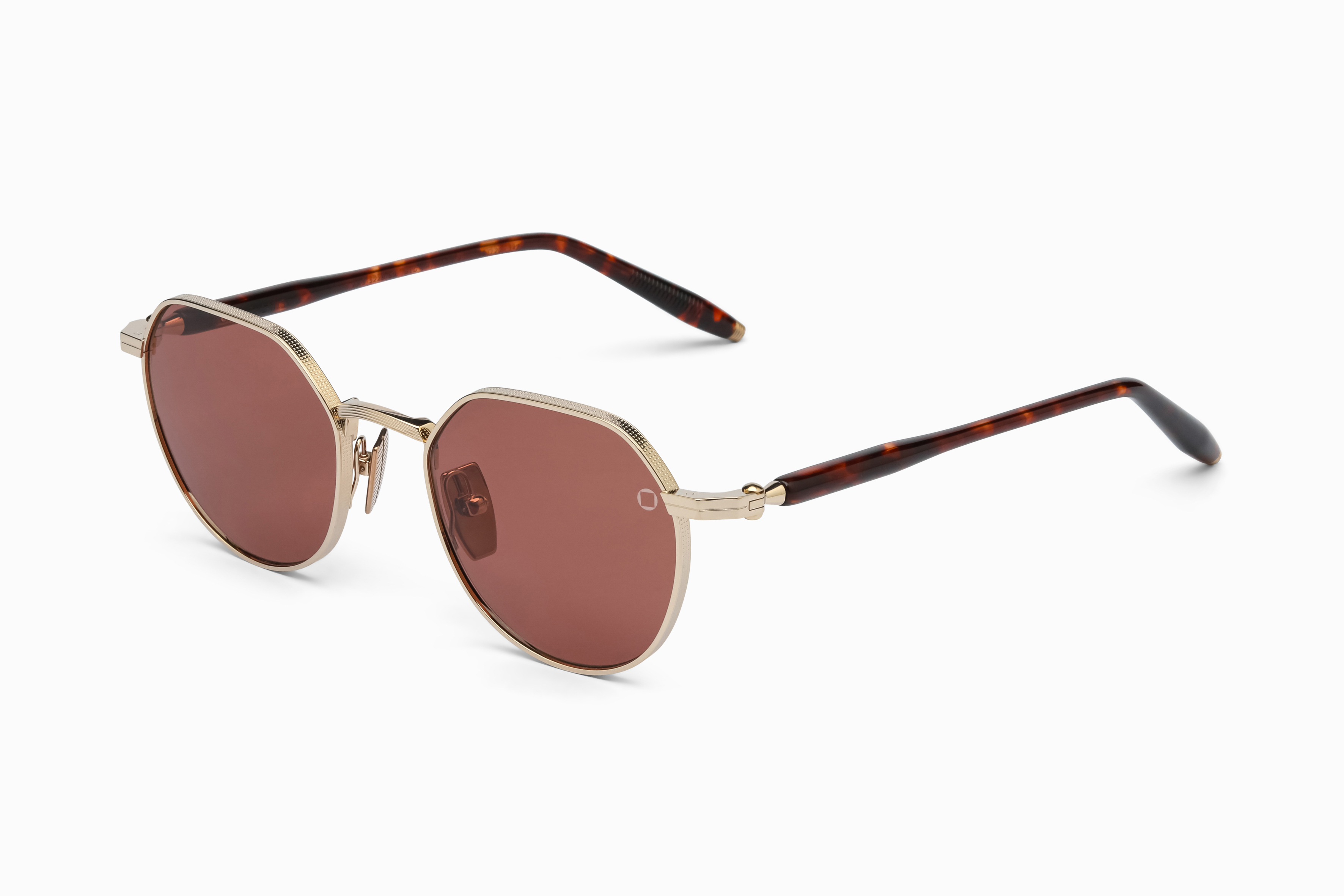 THEMIS / 12k Gold - NEW Havana - Brandy Lenses